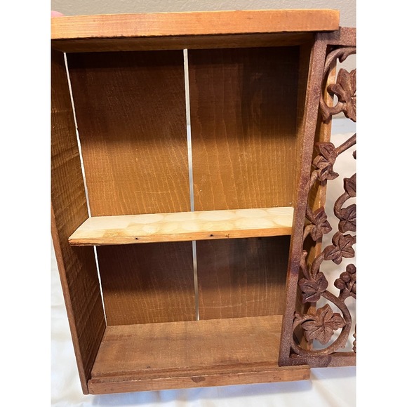 Vintage Ernest and Julio Gallo Old Wooden Wine Box Display Grape Vine Shield Lid - Picture 5 of 9